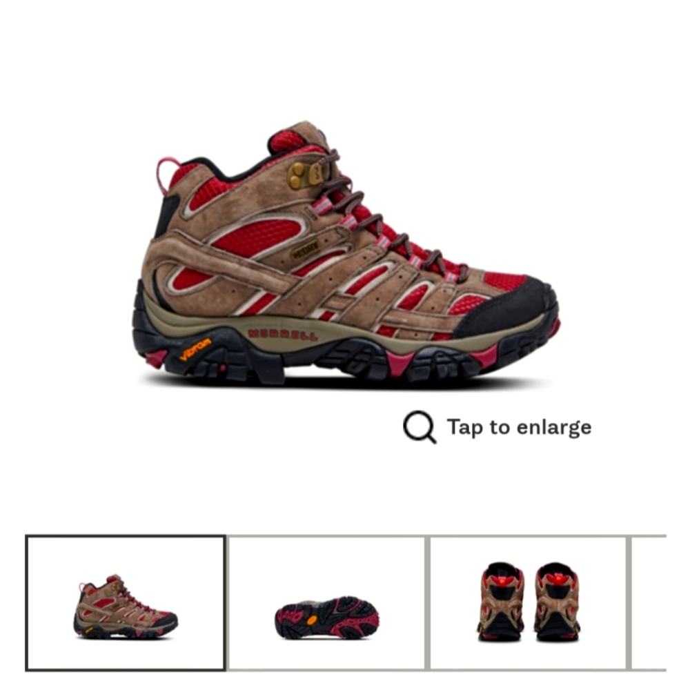 Moab 2 Mid Waterproof, Boulder/Blush NWOT never worn.